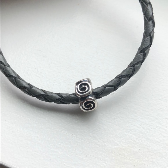 Pandora Jewelry - Pandora Sterling Silver Rose Swirl Spacer